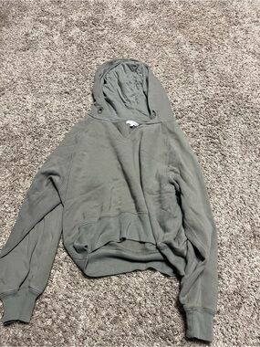 Ultra Flirt Light Taupe Hooded Pullover